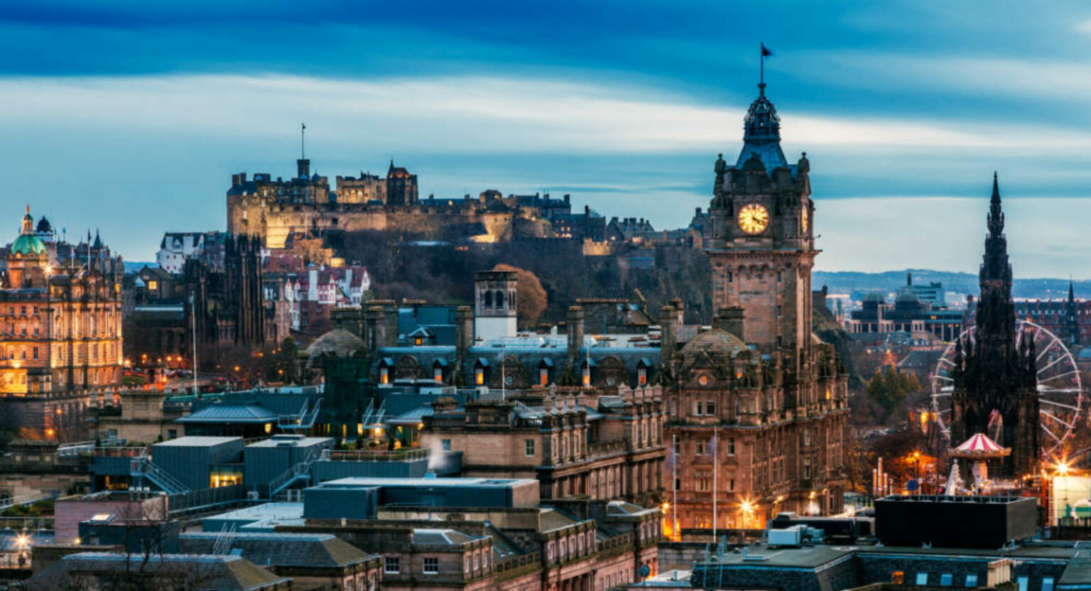 Edinburgh christmas hotel breaks